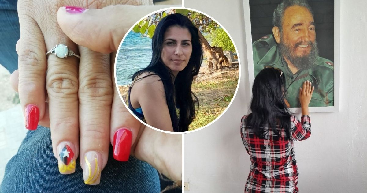 An Unprecedented Tribute: Fidel Castro's Military Emblem Adorns Fingernail Art