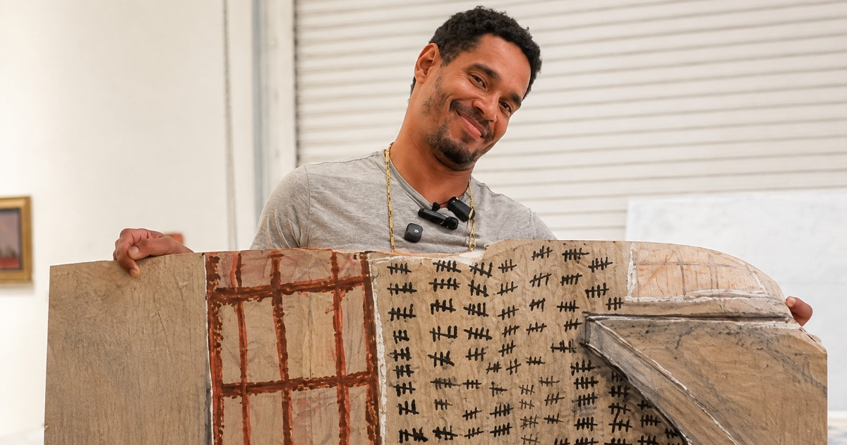 Luis Manuel Otero Alcántara Unveils His Prison Art Collection in Miami