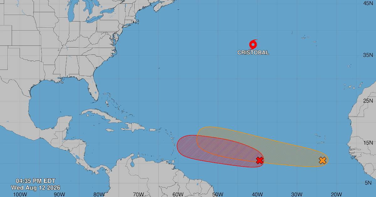 Cuban Weather Institute Issues Alert for Tropical Storm Cristóbal