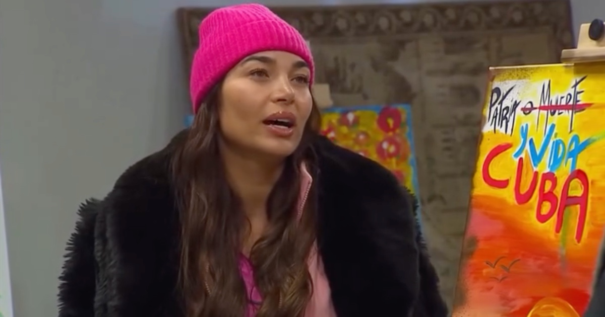Lisandra Silva Calls for Cuba's Freedom on Chilean Reality Show: "My Dad Didn't Get to See It"