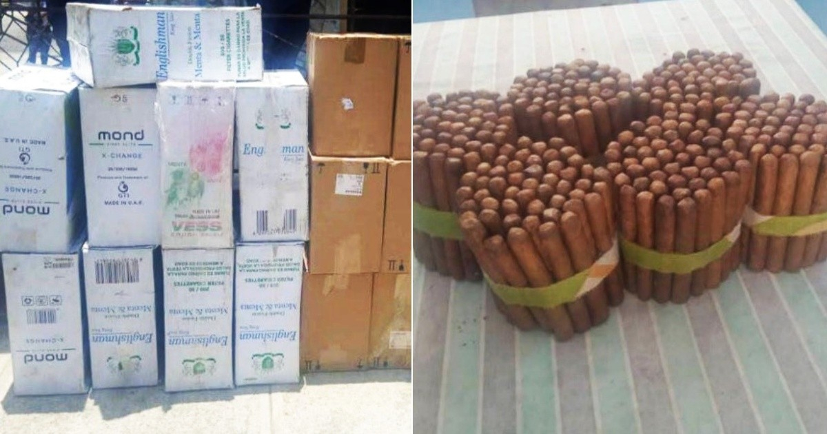 Large Seizure of Cigars and Cigarette Boxes in Santiago de Cuba