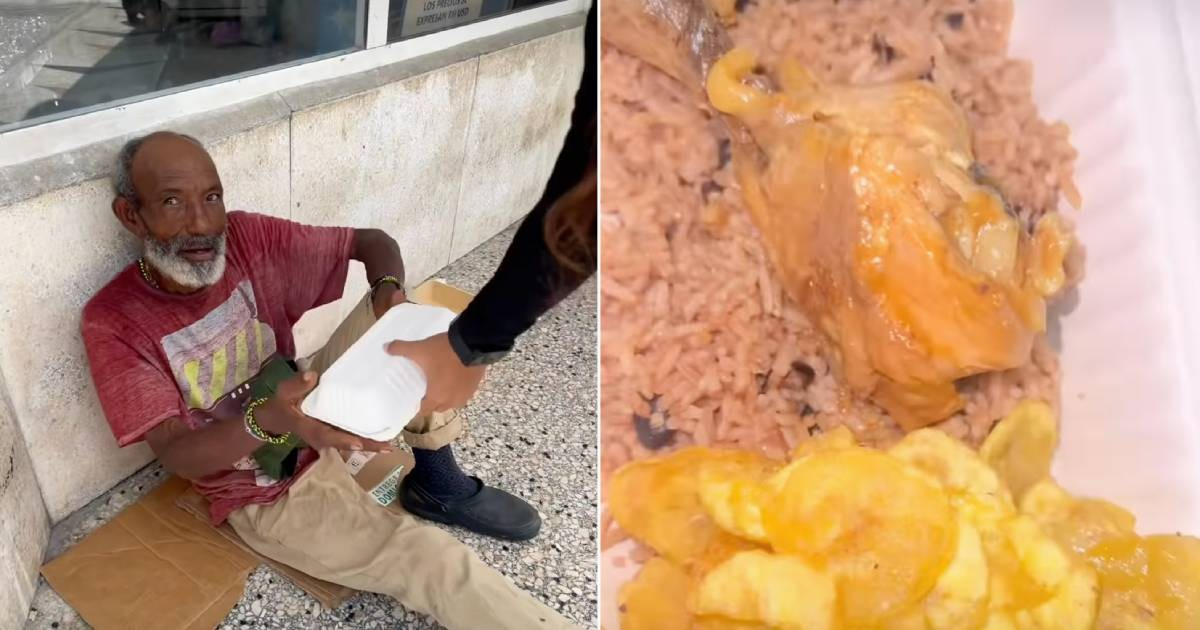 Content Creator and Her Family Distribute Meals in Cuba: "What Many Consider a Common Meal Is Now a True Luxury"