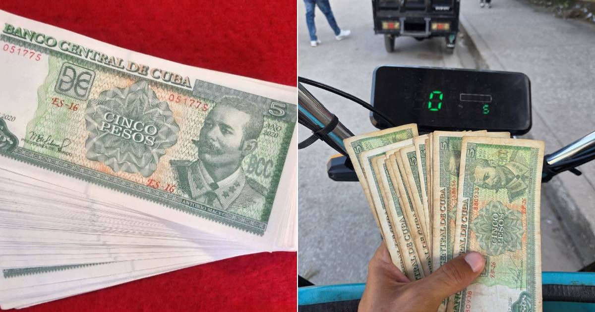 A Holguín Resident's Bold Initiative: Reviving the Discarded Five-Peso Bills