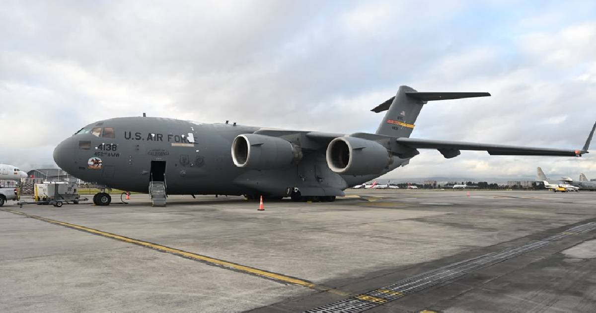 U.S. Military Aircraft Heads to Colombia with Vital Aid and Supplies