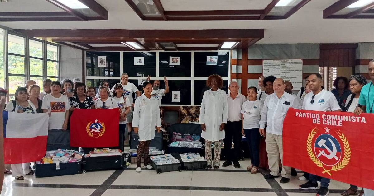 Chilean Donations Bring Much-Needed Medical Supplies to Santiago de Cuba Hospital