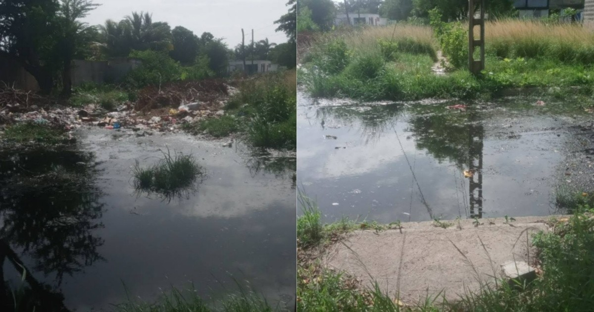 Residents of Camagüey Struggle with Sewage Flooding Streets for Over Four Years