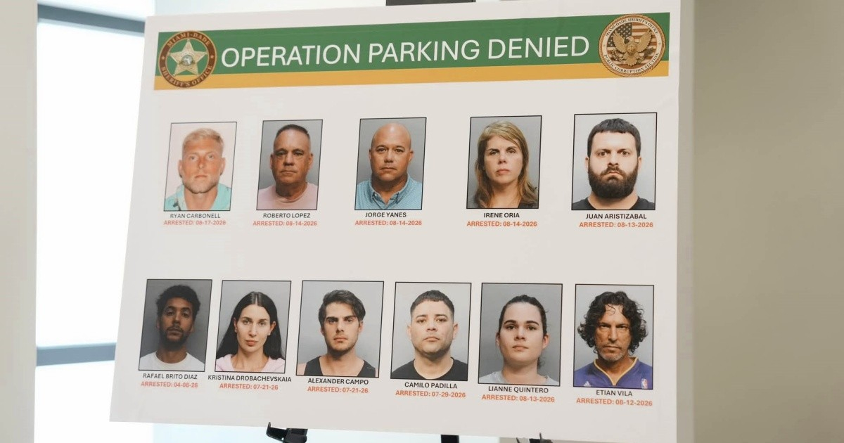 Miami Corruption Bust: 11 Arrested in Disability Parking Permit Fraud, Including Cubans