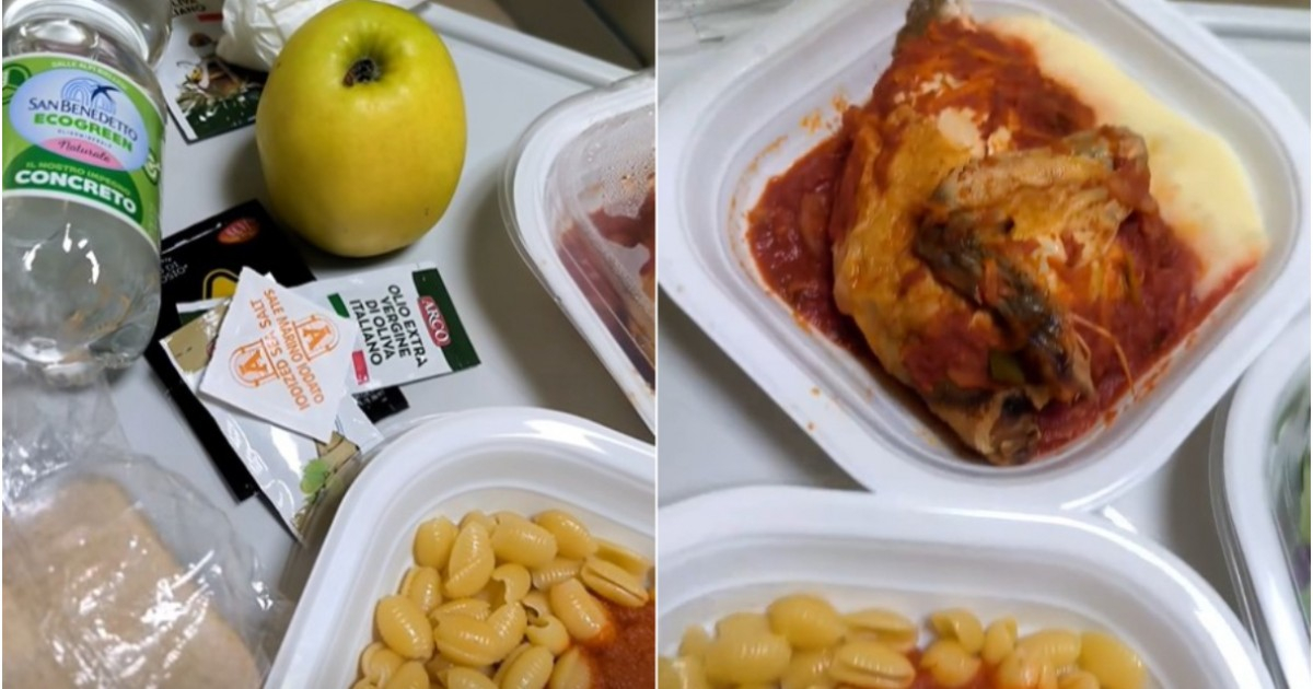 Shaming Díaz-Canel: Cuban Woman Highlights Hospital Meal in Italy