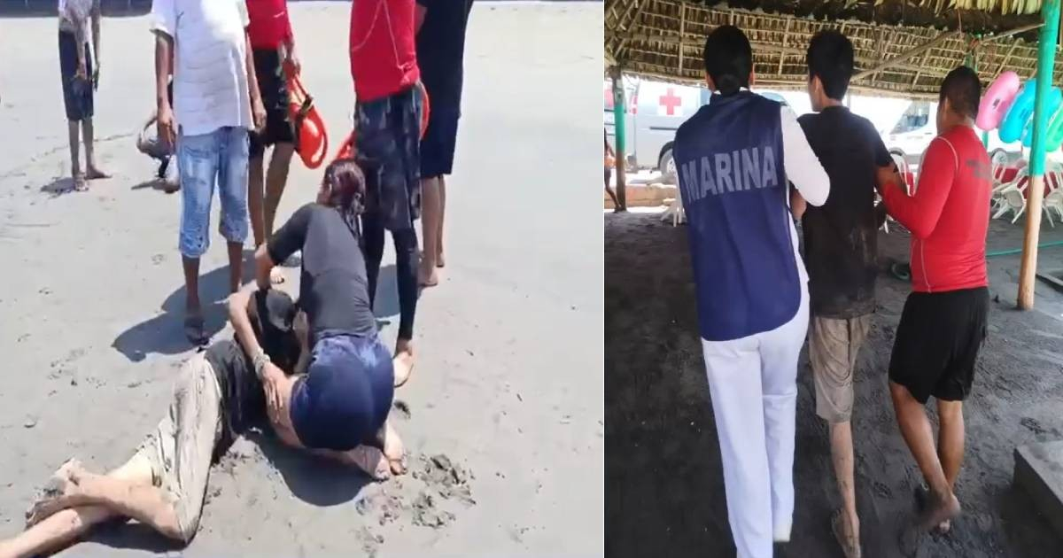 Cuban Teenager Saved from Dangerous Rip Current at Tapachula Beach
