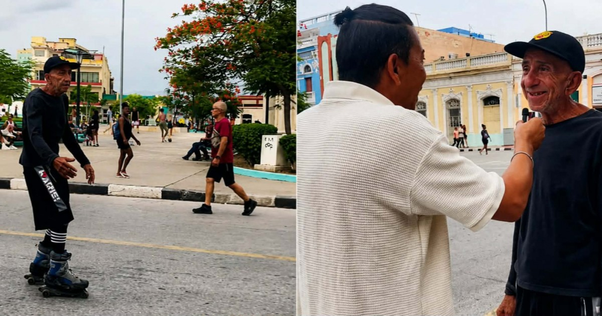 70-Year-Old Man Becomes Internet Sensation with Skateboarding Skills in Santiago de Cuba