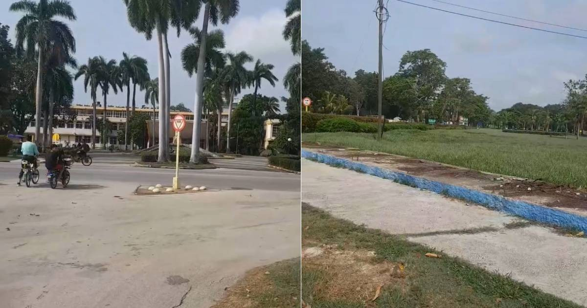 Photographer's Surprise at Bayamo's Entrance: Iconic Sign Missing