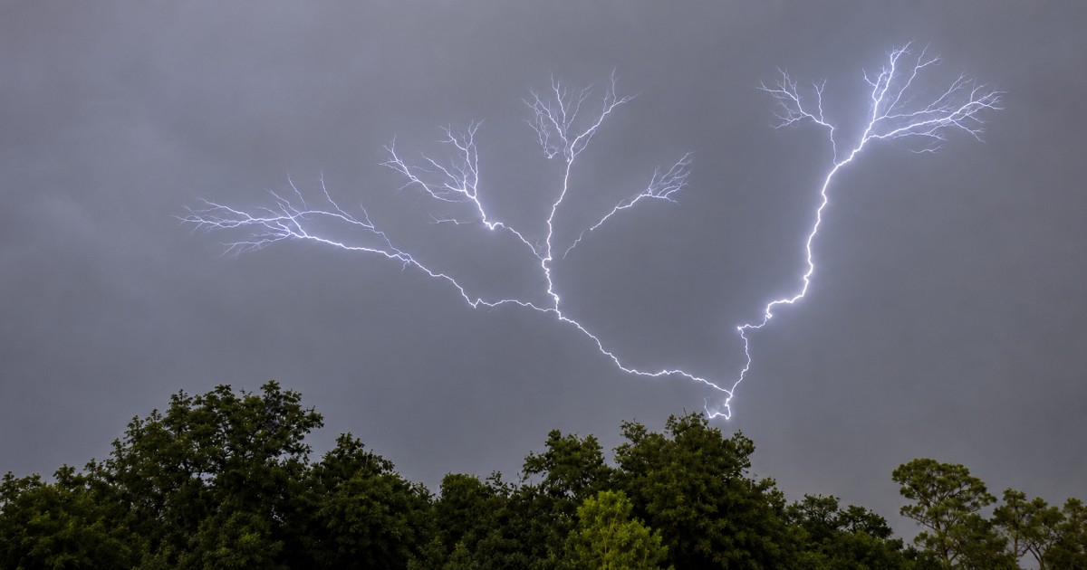 Over 90,000 Lightning Strikes Hit Florida in a Single Day, Surpassing 2.3 Million in 2026