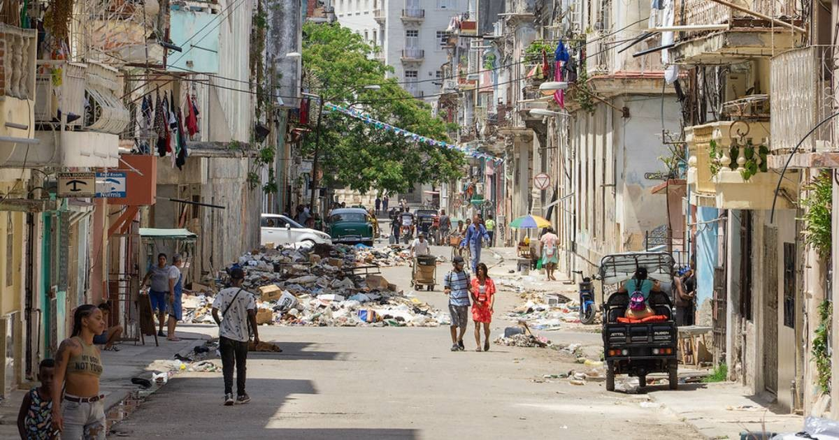 Calle Virtudes, en Centro Habana. © CiberCuba