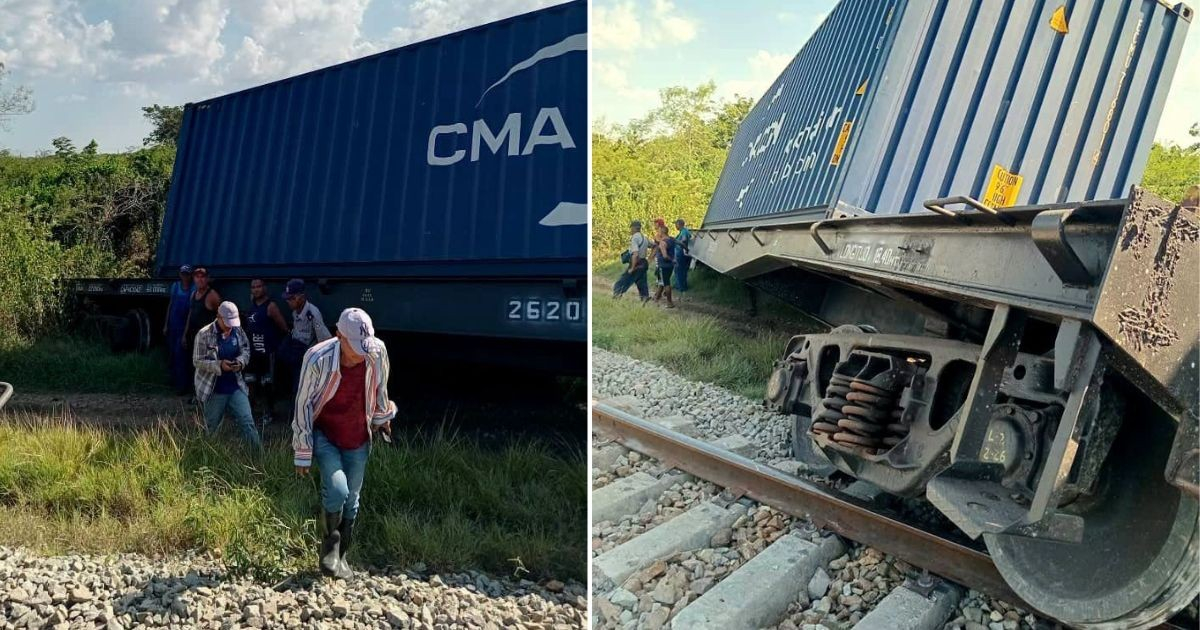 Freight Train Derailment in Camagüey Disrupts Passenger Services and Leaves 14 Cars Off Track