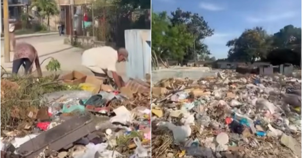 Massive Trash Pile Reported Near Elementary School in Holguín