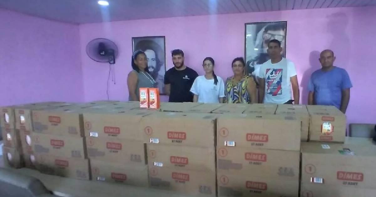 Private Economic Actors Deliver Fruit Juices to Las Tunas Pediatric Hospital Amid Compote Shortage