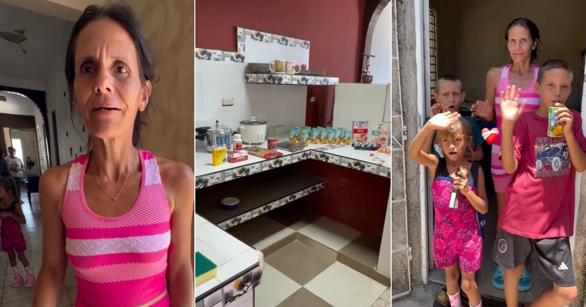 Cuban Mother's Dream Realized: Donations Help Family Move Into New Cement Home