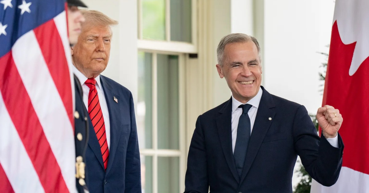 Donald Trump recibe a Mark Carney en la Casa Blanca © whitehouse.gov