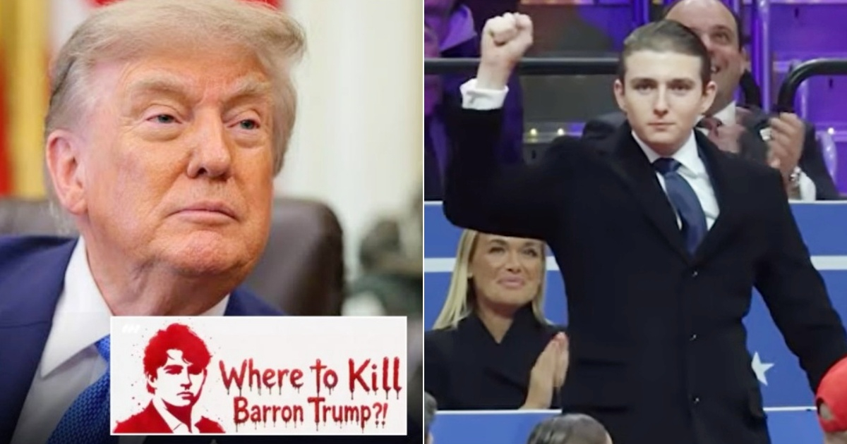 Iran Issues Chilling Death Threat Against Trump's Youngest Son with Bounty
