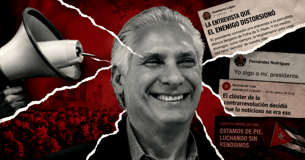Cuban Regime Rushes to Defend Díaz-Canel Amid Controversial Interview: "The Enemy Twisted It"