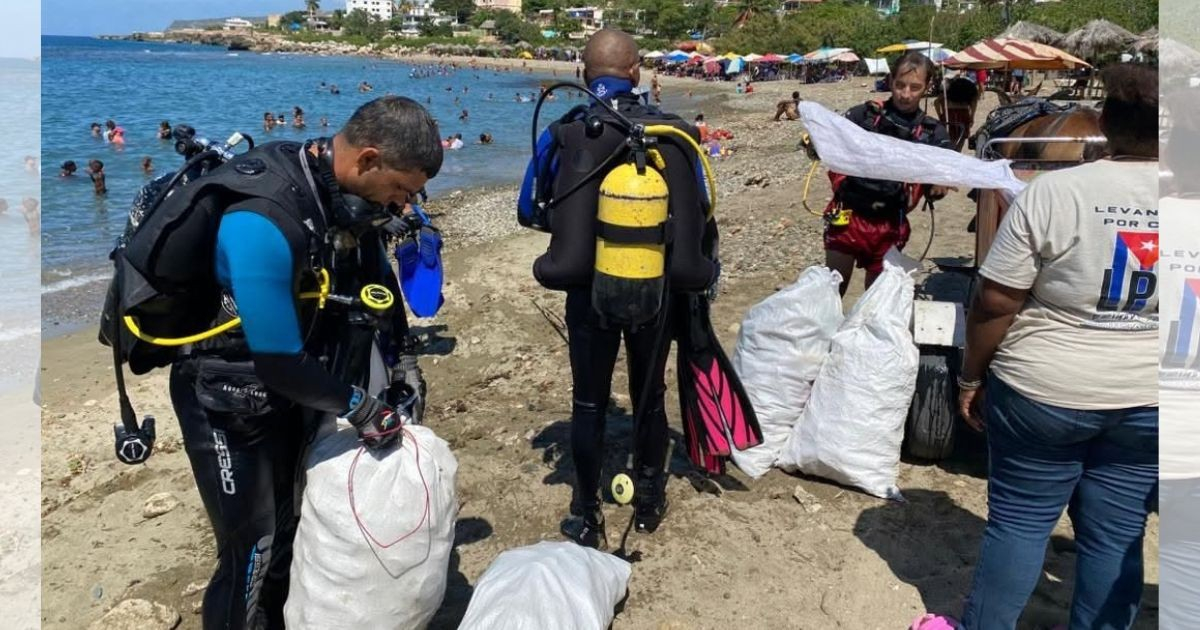 Divers Dive in to Restore Santiago de Cuba's Beloved Beach