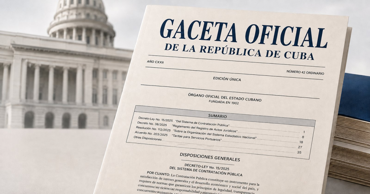 Cuban State Council Revokes Decree-Law 155 on Goods Confiscation for Central Commercial Registry Violations