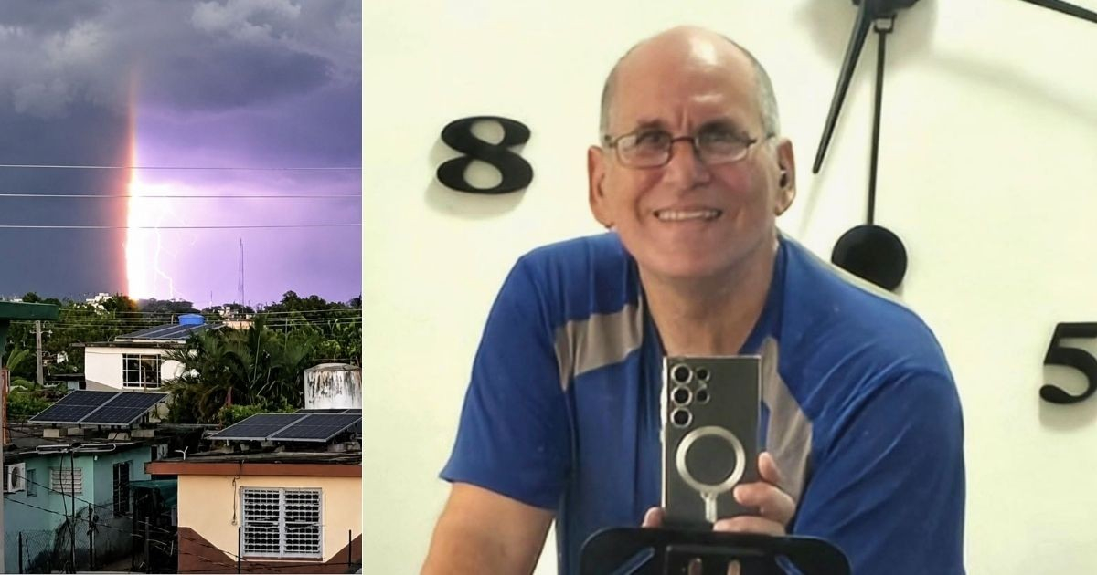 Photographer from Pinar del Río Captures Stunning Lightning Storm Image