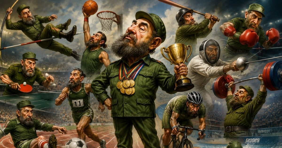 Fidel Castro: The Undying Cult – A New Book Celebrates the "Great Athlete"