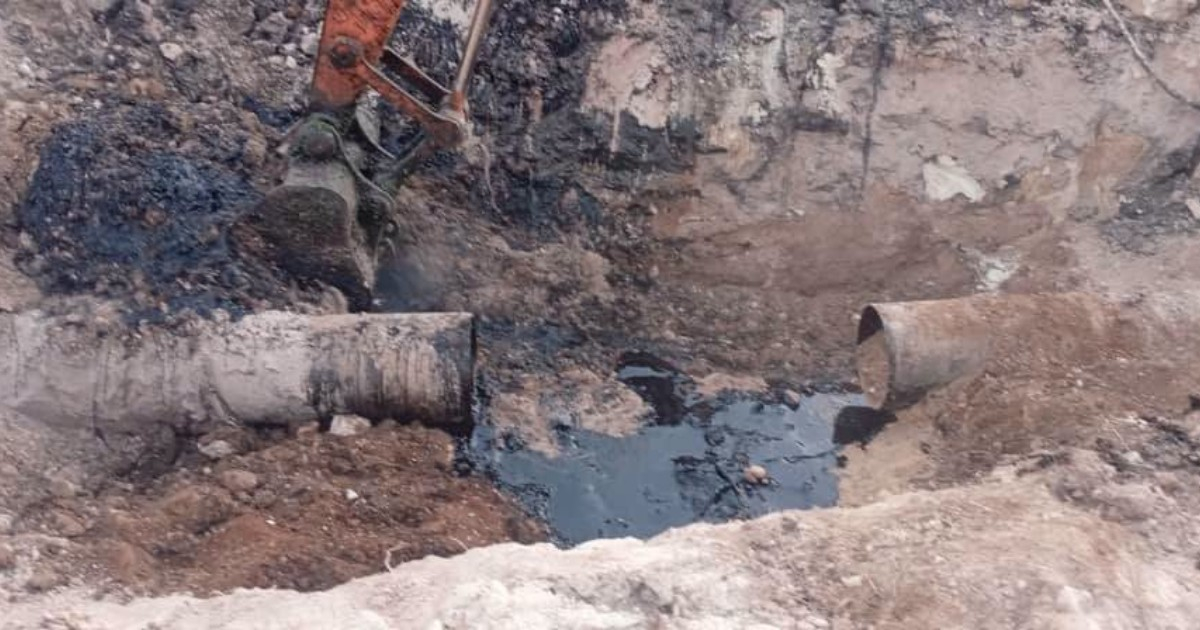 Oil Spill Highlights Vulnerability of Pipeline Supplying CTE Guiteras: "Pipes Built Under Soviet-Era Regulations"