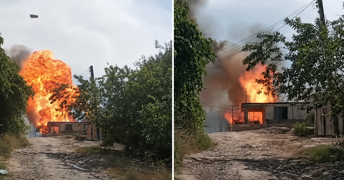 Video Captures Massive Explosion at Home in Arroyo Naranjo