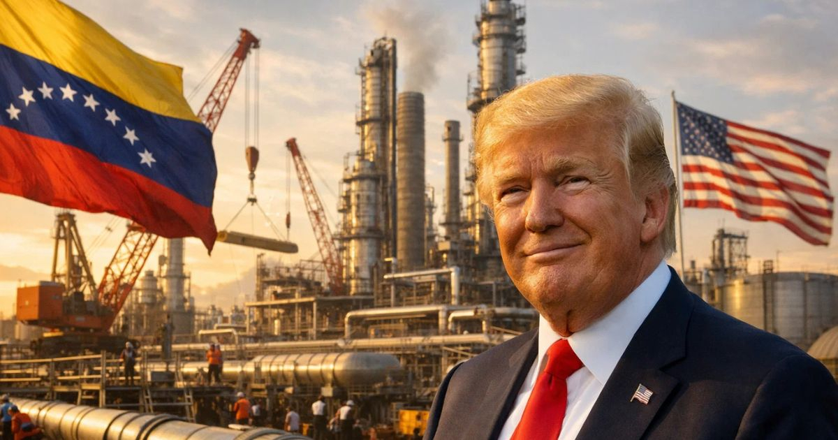 Trump Claims Venezuelan Oil Will Be a 'Gift' to American People