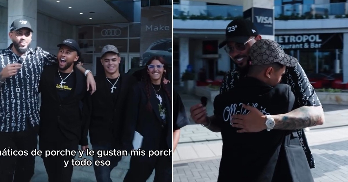 Raphy Pina Surprises His Kids with Three Porsches Instead of a Scolding
