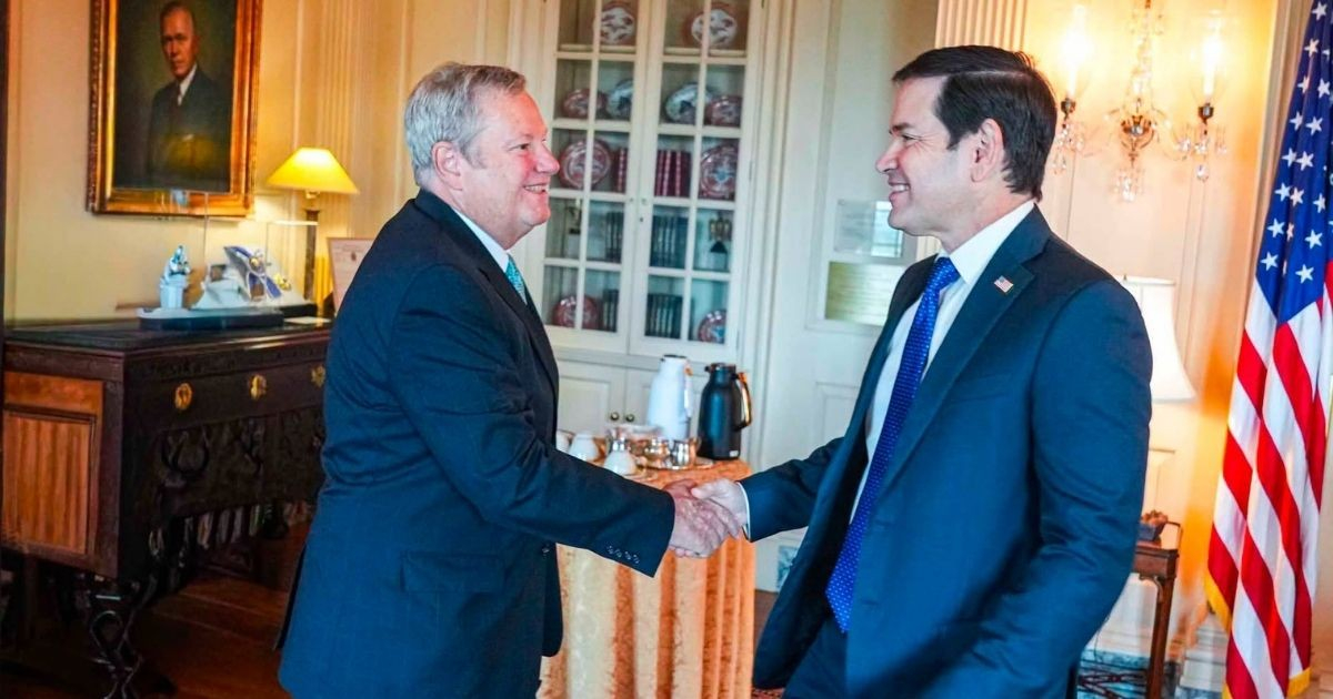 Reunión entre Mike Hammer y Marco Rubio © Facebook/Embajada de Estados Unidos en Cuba