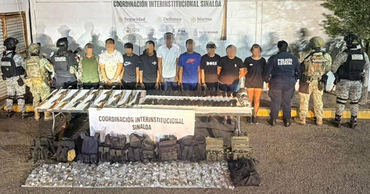 Cuban National Among Those Arrested in Sinaloa with Weapons Cache