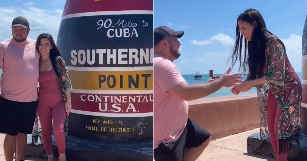 American Proposes Near Cuban Shores: A Love Story Beyond Borders