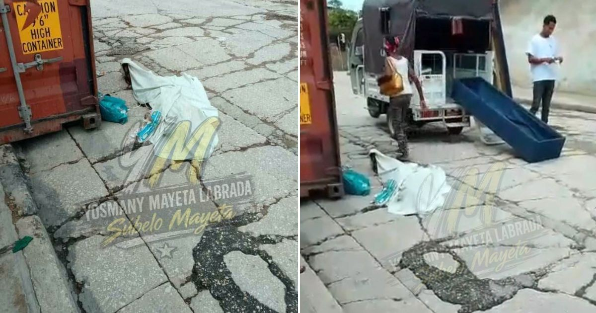 Elderly Man Found Dead on a Street in Santiago de Cuba