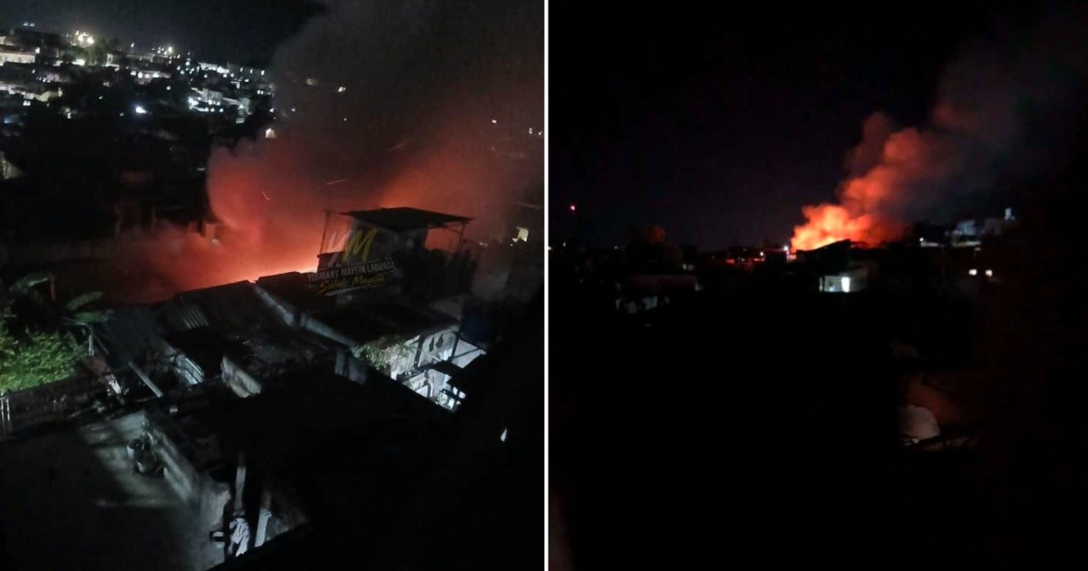 Fire Engulfs Central Santiago de Cuba Homes in Massive Blaze