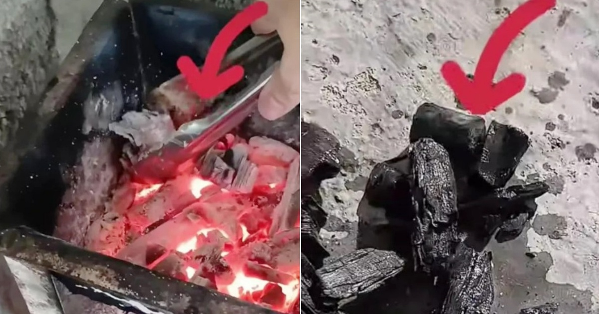 Viral Video: Cuban Woman's Charcoal Recycling Method Takes Social Media by Storm