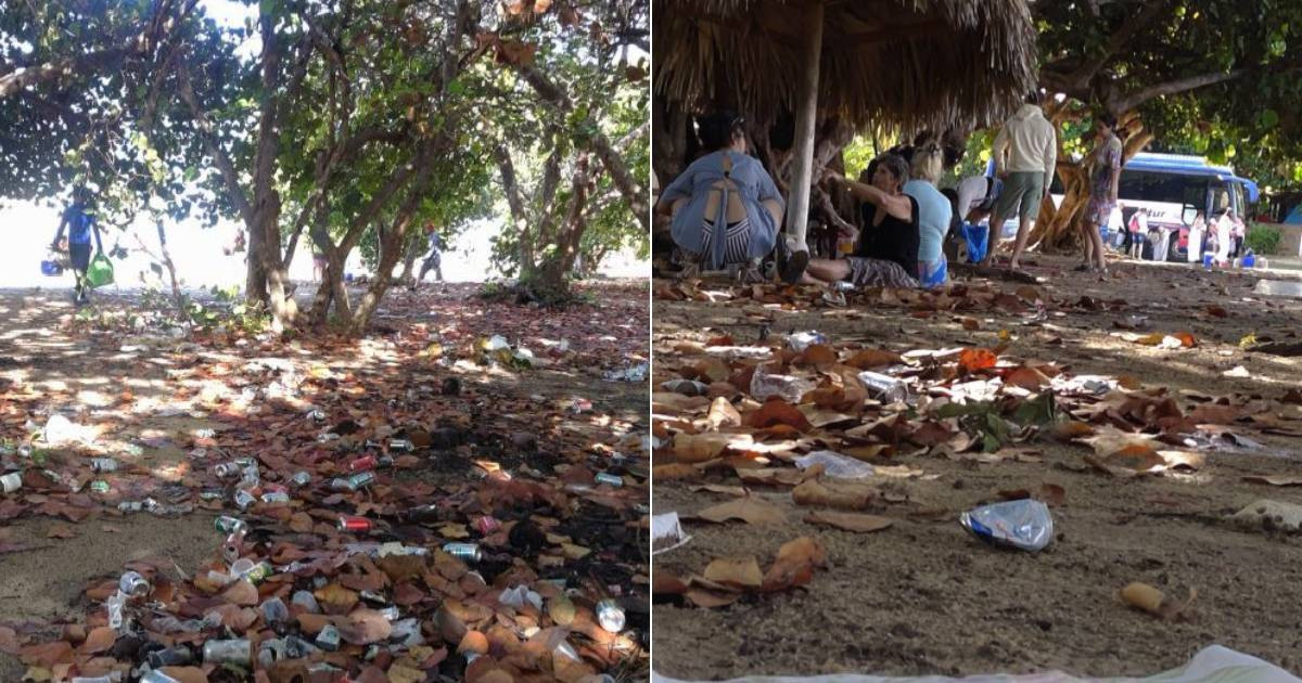Ancon Beach in Trinidad Closes Summer Season Amidst 'Sea of Trash'