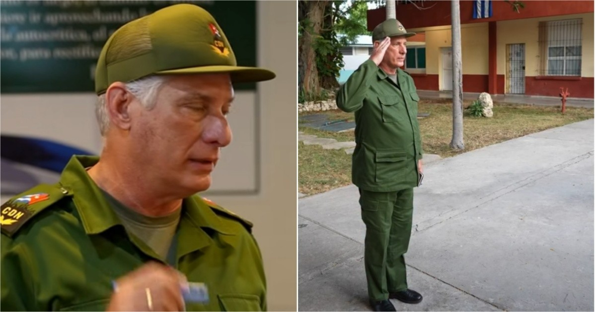 Díaz-Canel Urges Defense Readiness Amidst Cuban Outcry Over Power Availability