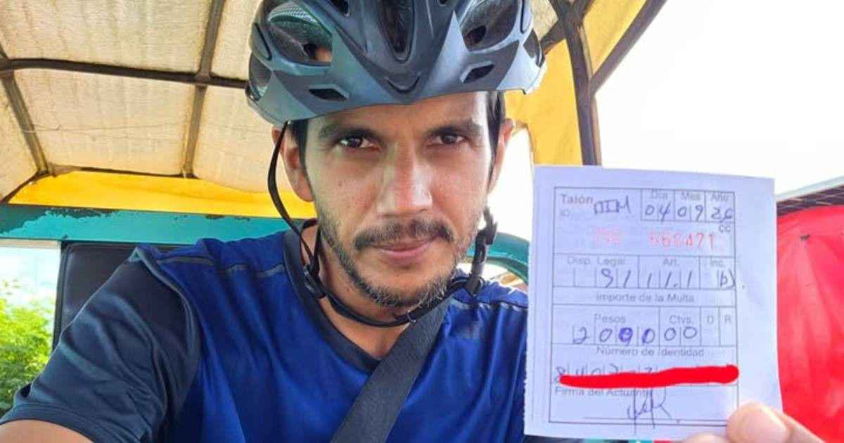 Cuban Man Fined for Missing Price Sign on Tricycle, Finds Solution in 10-Year-Old Son's Creativity