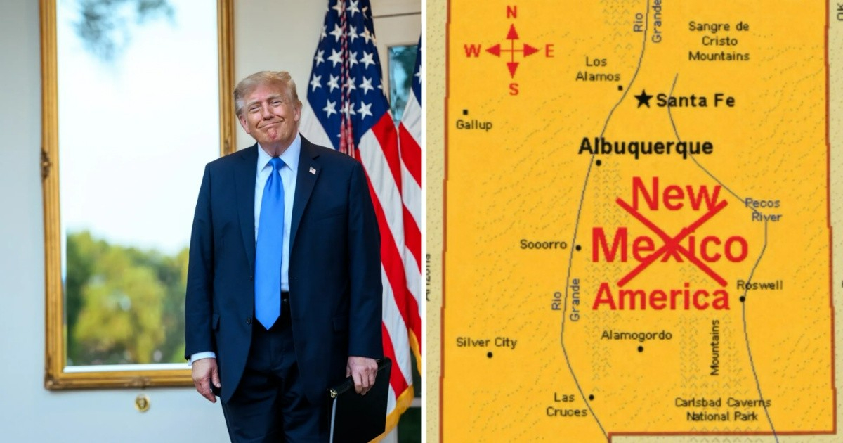 Trump Proposes Renaming New Mexico to "New America"