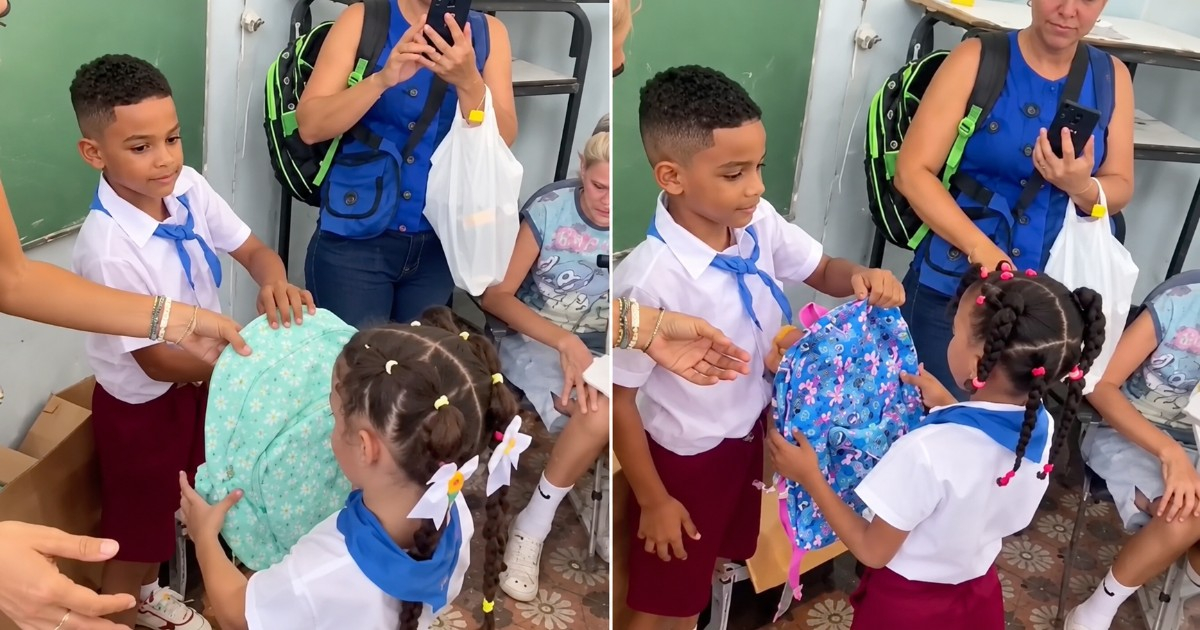 A Cuban Child's Heartwarming Gesture Captivates Social Media: 'A Dream Come True for Them'