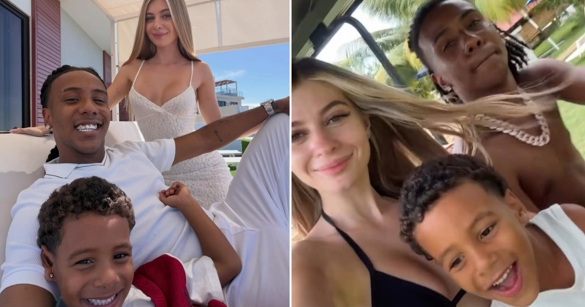Family Time: Velito El Bufón Enjoys a Getaway with Girlfriend Paula and His Eldest Son in Cuba