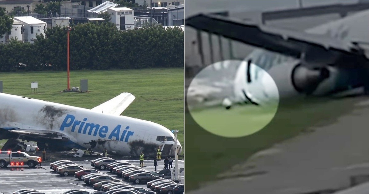 Pilot Seen Fleeing Amazon Plane in Fiery Crash at Miami Airport Resulting in Five Fatalities