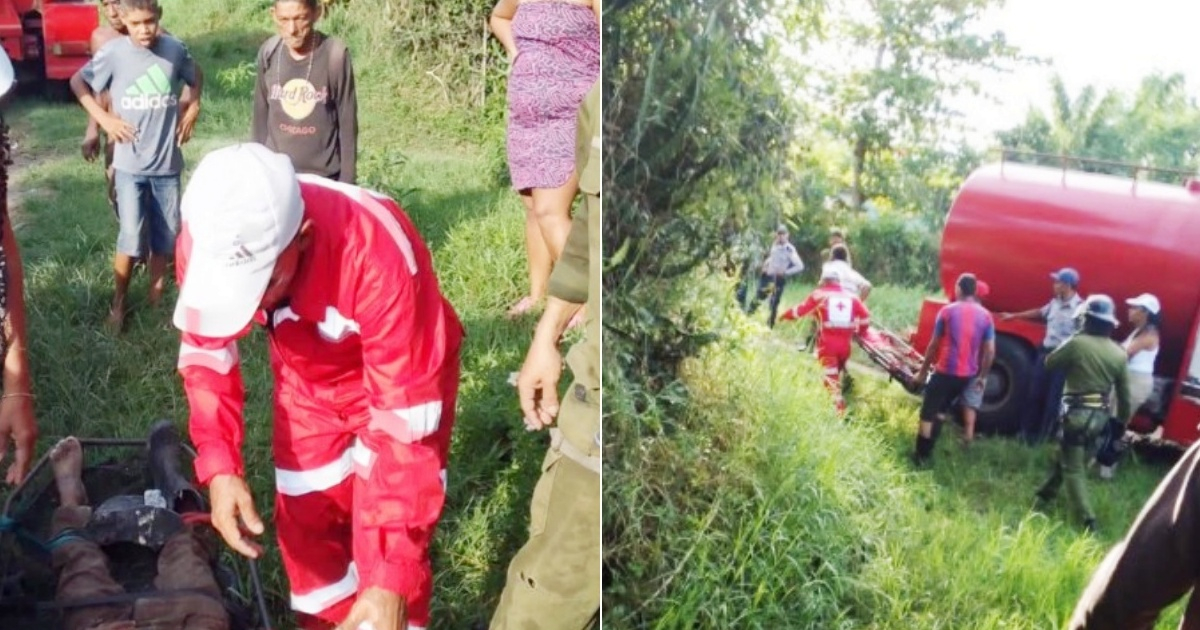 Cuban Man Survives a 50-Foot Fall into Well in Manzanillo: A Detailed Rescue Operation