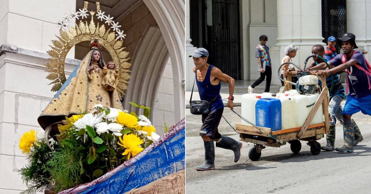 Amidst Crisis, Cubans Honor Our Lady of Charity with Procession in Vedado