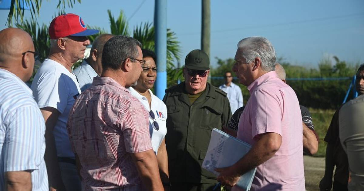 Díaz-Canel Continues Tour Amid Severe Water Shortage in Cuba