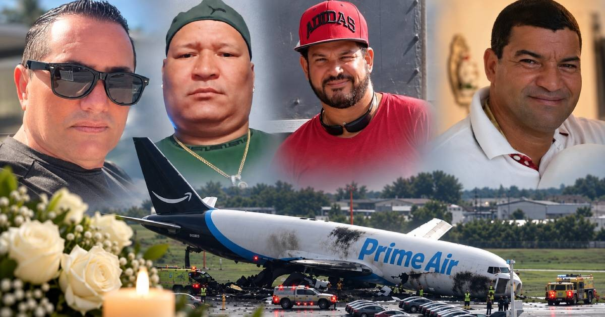 Five Cuban Lives Cut Short: The Victims of the Amazon Cargo Plane Crash in Miami