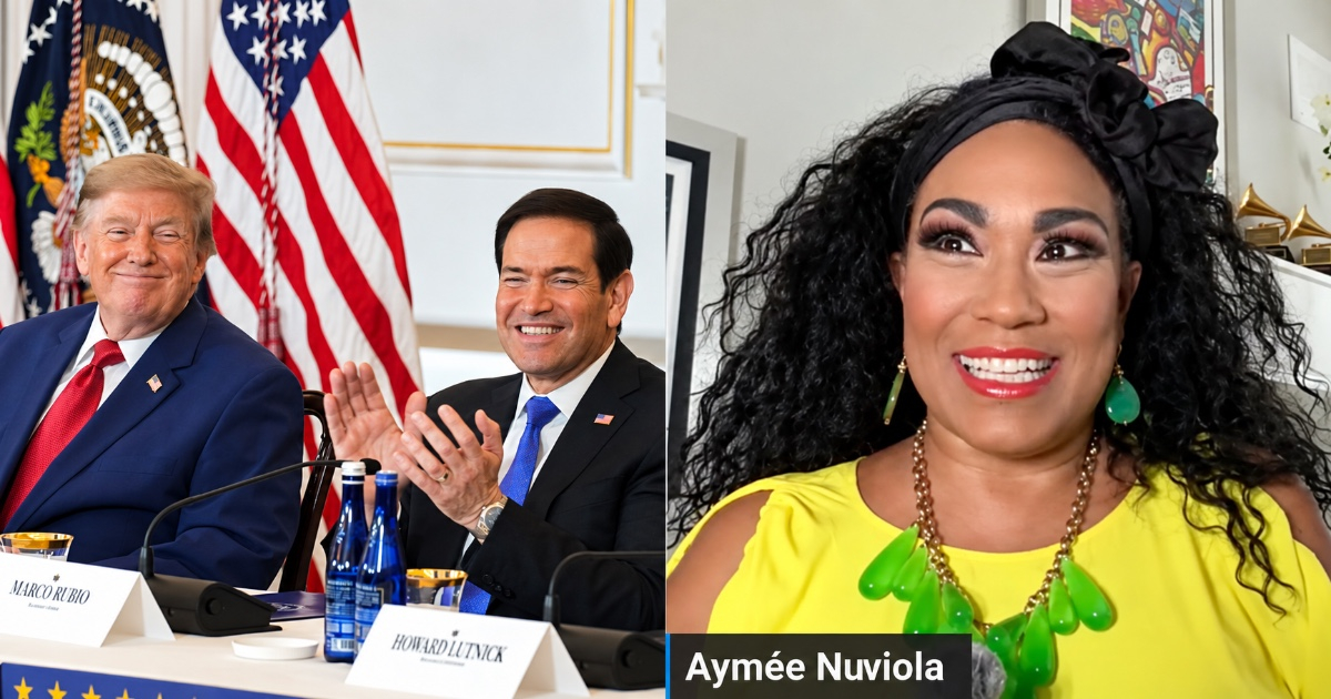 Aymée Nuviola Predicts Trump's Bold Move Against Cuba Before Leaving Office